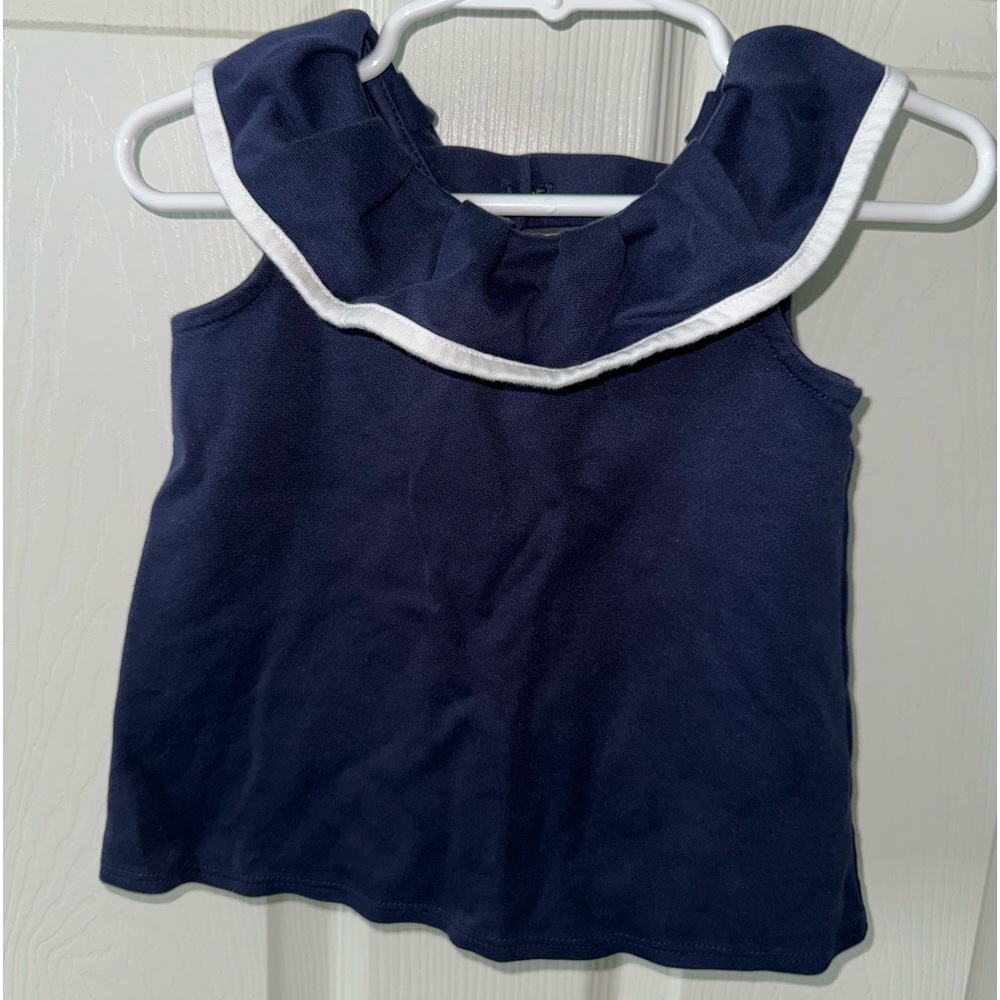 Janie and Jack Blue Top